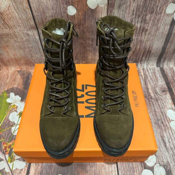 Mix Mooz Dunn Lace up Combat Boots - Picture 2 of 7